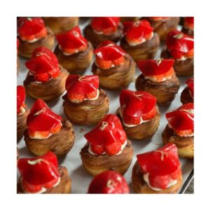 Strawberry Croissant Tart